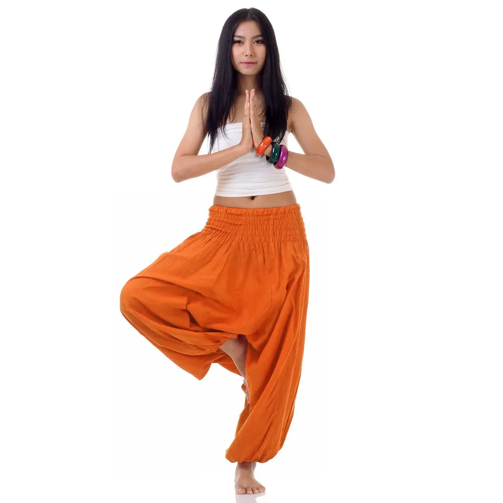 Women's 2-in-1 Jumpsuit Harem Pants Mango Tango