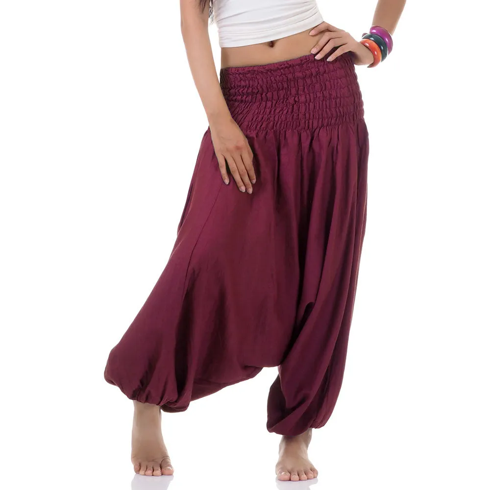 Women's 2-in-1 Jumpsuit Harem Pants Mango Tango