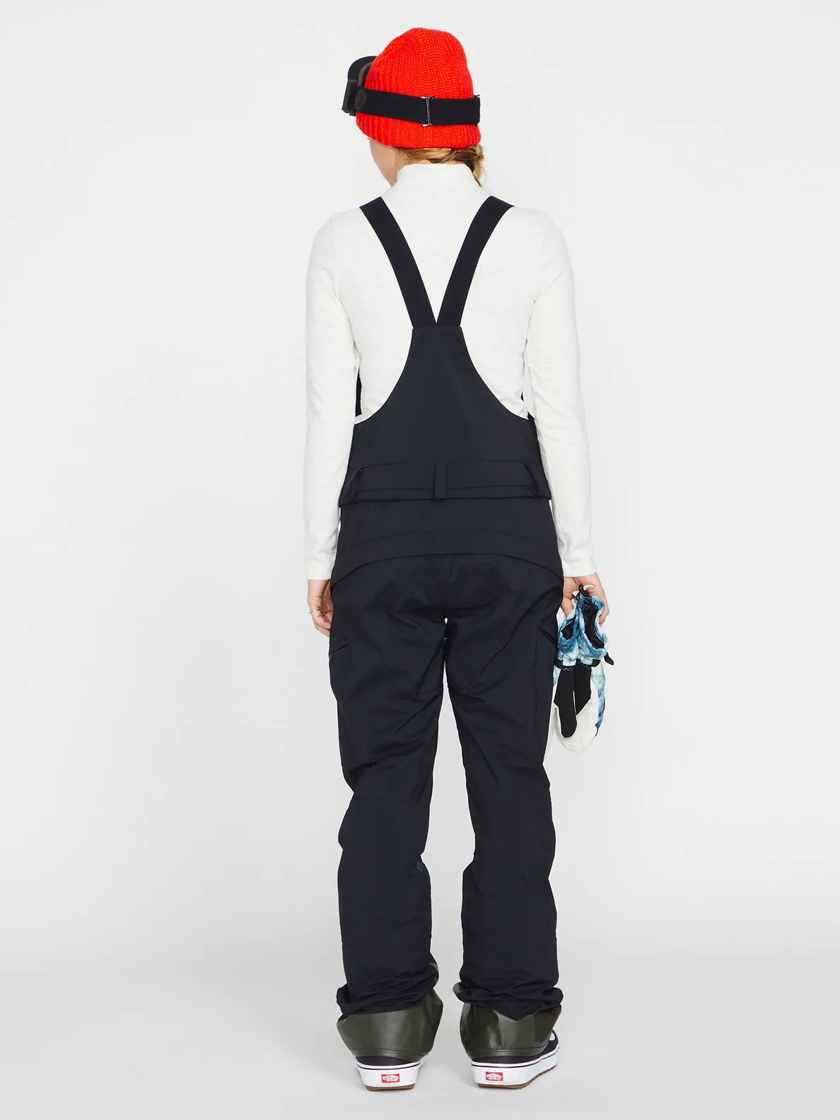 Womens Vs 3L Stretch Gore-Tex Bib Overall - Black