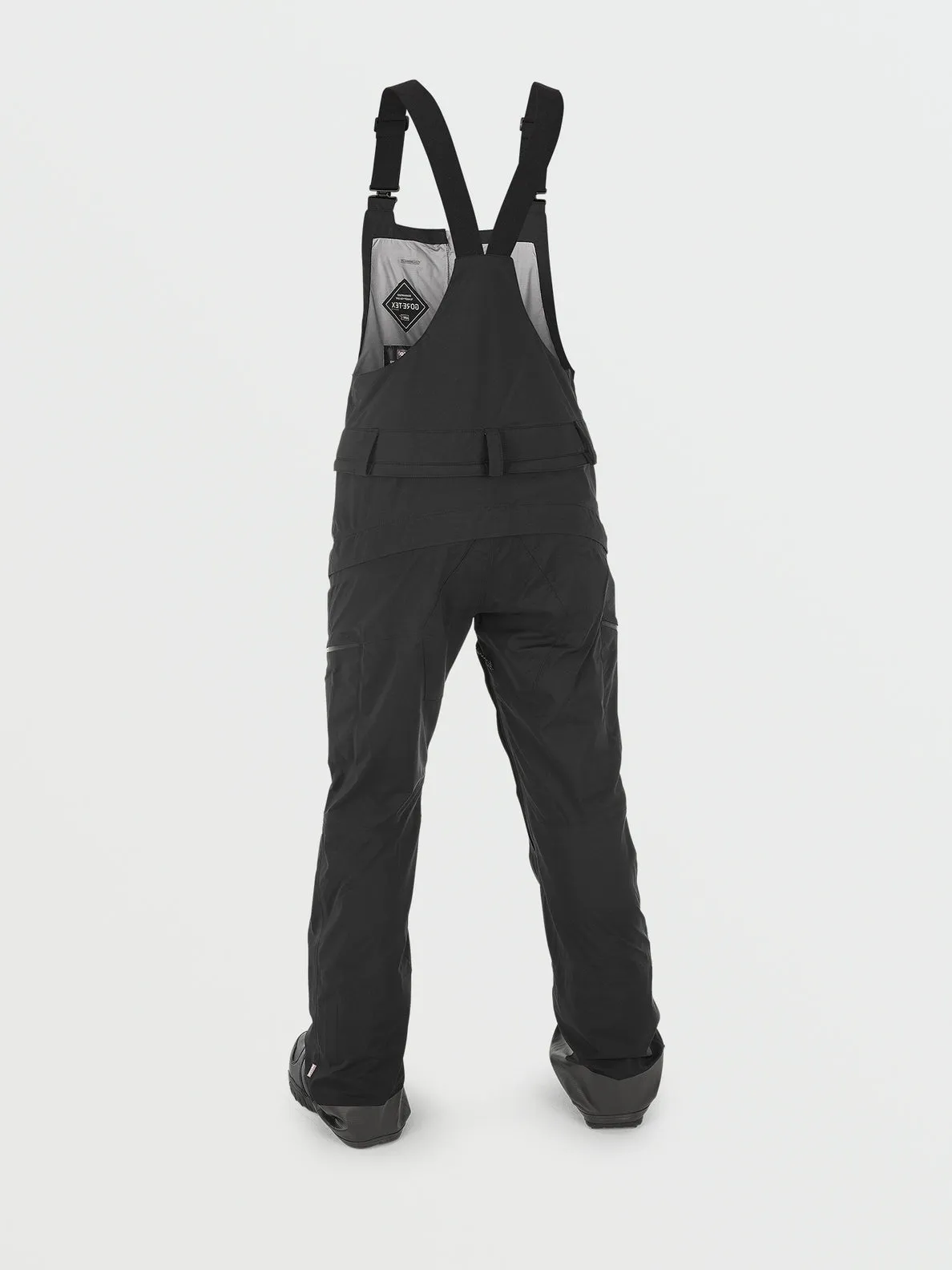 Womens Vs 3L Stretch Gore-Tex Bib Overall - Black