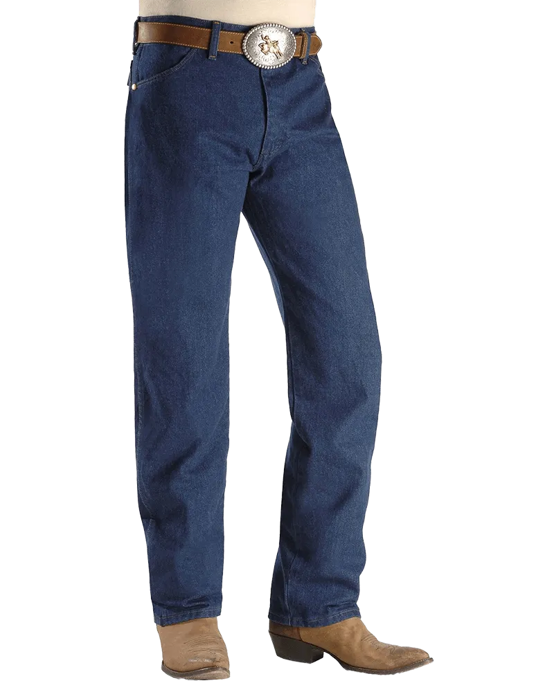 Wrangler Men's Cowboy Cut Original Fit Indigo Jeans - Big