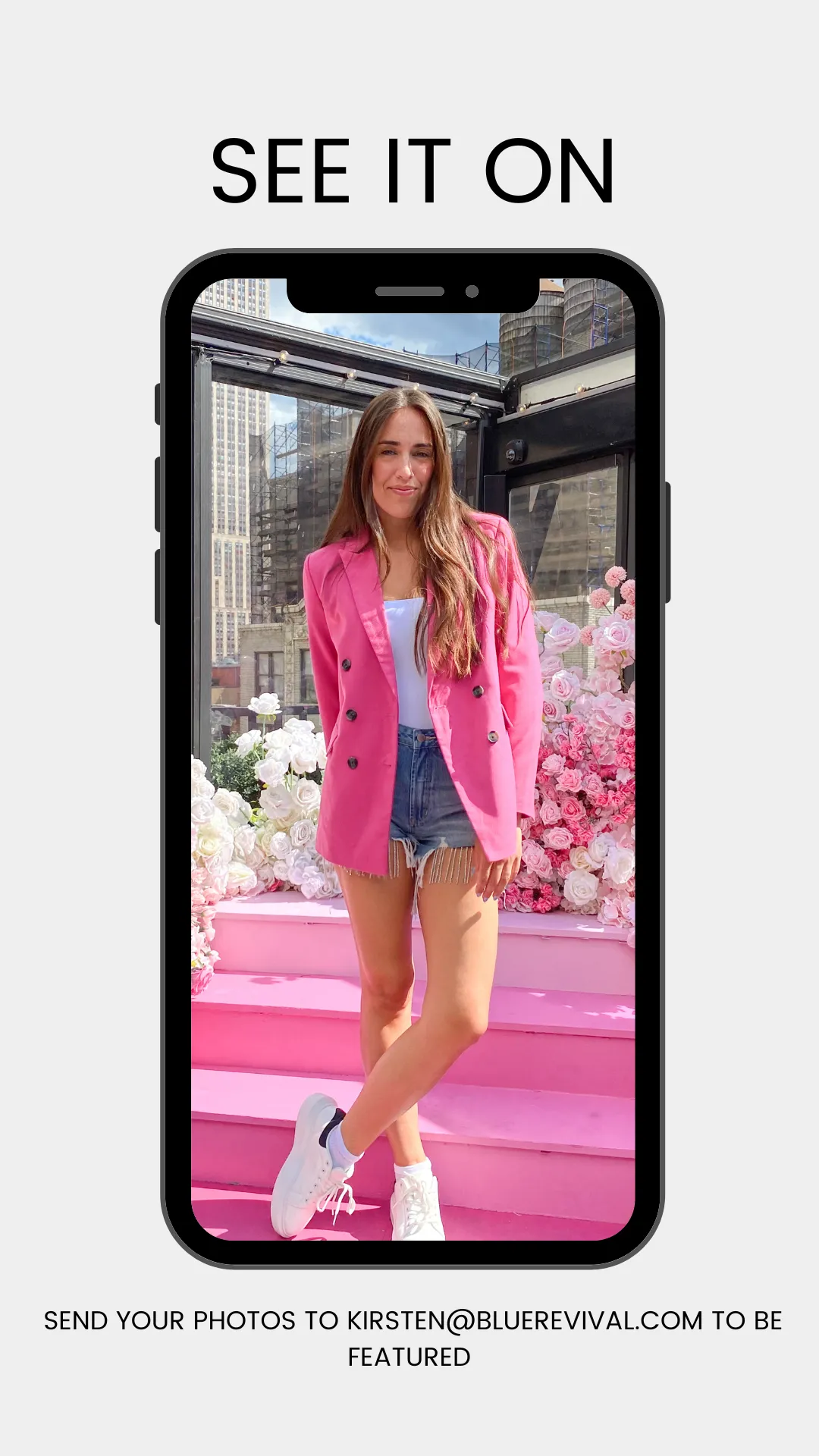 Your Ex Boyfriends Blazer In Fuchsia
