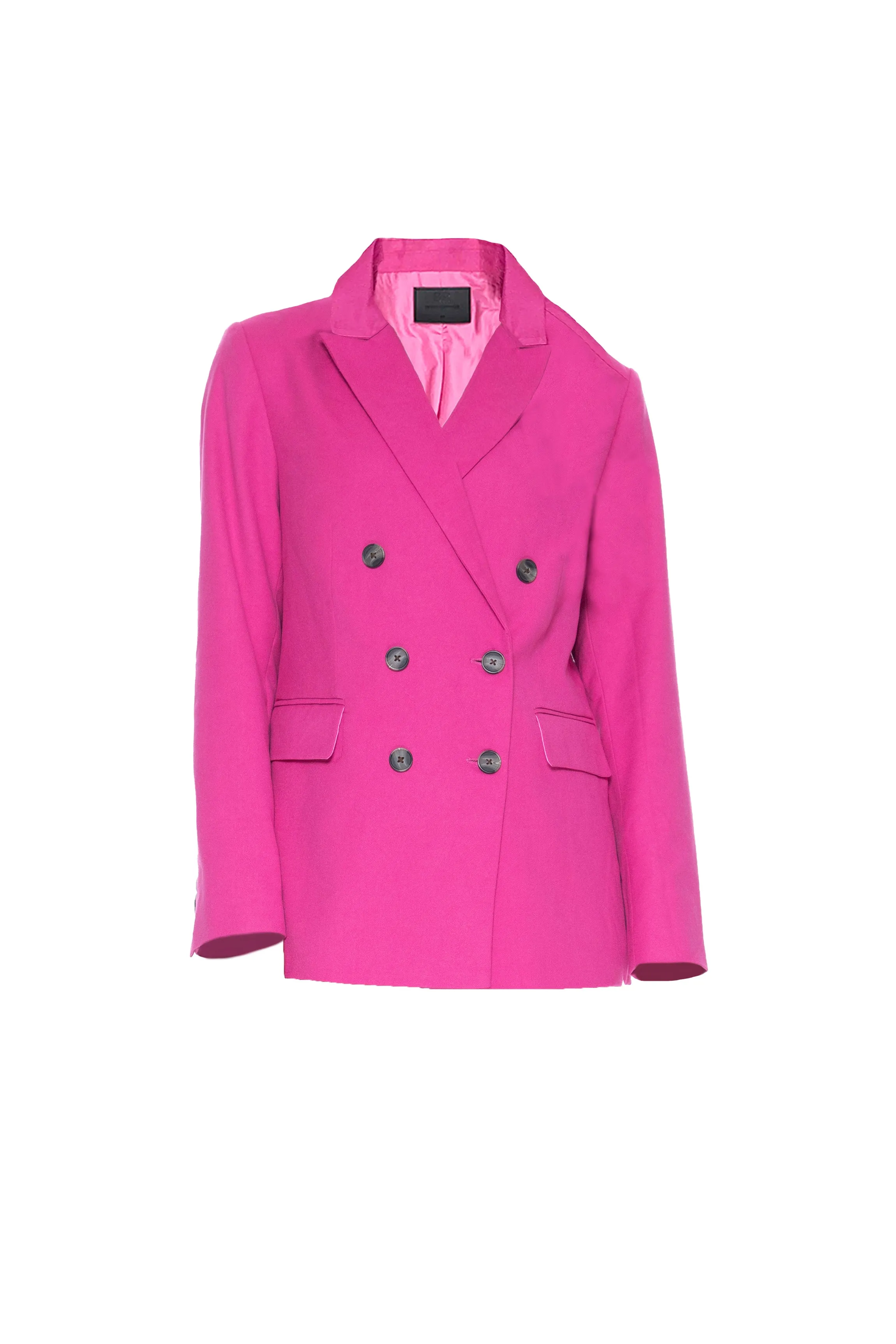 Your Ex Boyfriends Blazer In Fuchsia