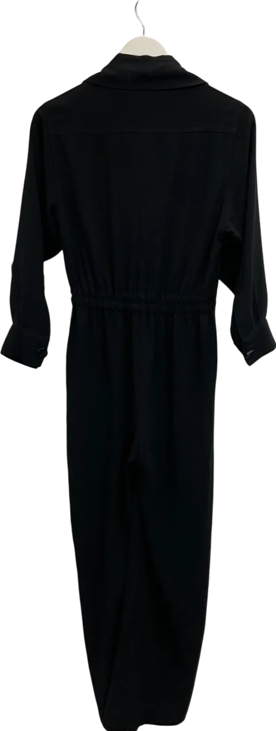 ZARA Black Longsleeve Jumpsuit UK XS