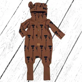 Zezuzulla Overall Eared Jumpsuit Thistle on Cinnamon
